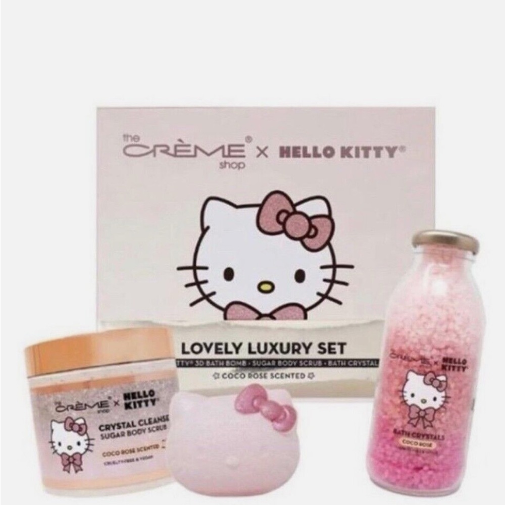 New Hello kitty limited edition lovely luxury bath spa kit - Picture 4 of 13